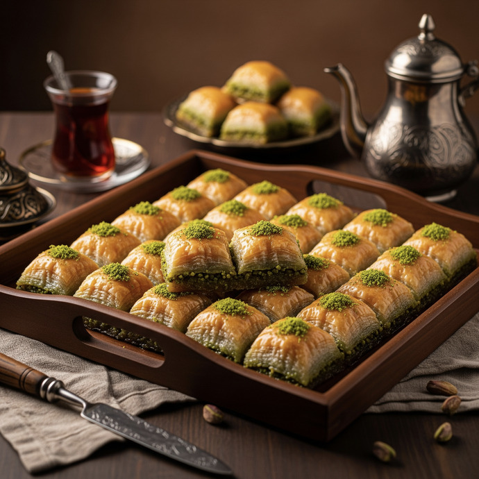 Bu harika baklavayı kiminle yemek isterdiniz?
