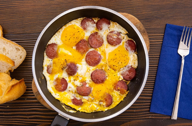 🍳Sucuklu yumurta mı bu? Yoksa kahvaltıdan bir şiir mi?