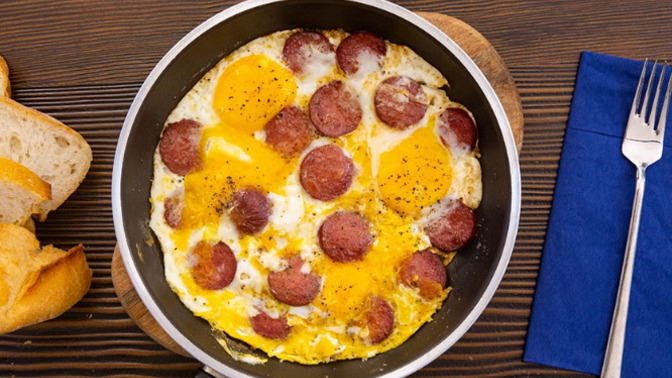 🍳Sucuklu yumurta mı bu? Yoksa kahvaltıdan bir şiir mi?