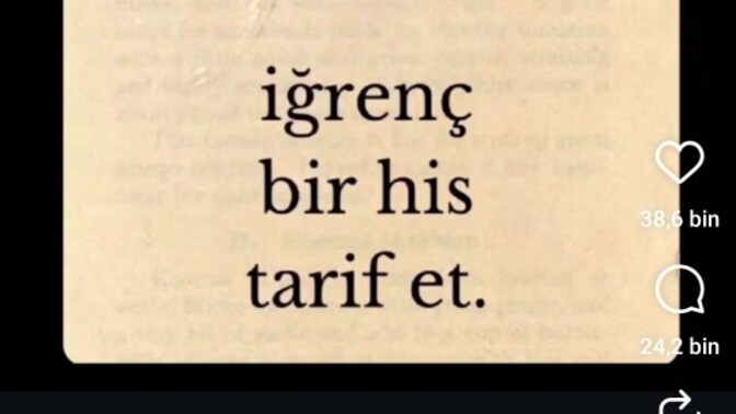 Ne yazarsın ✍🏻?
