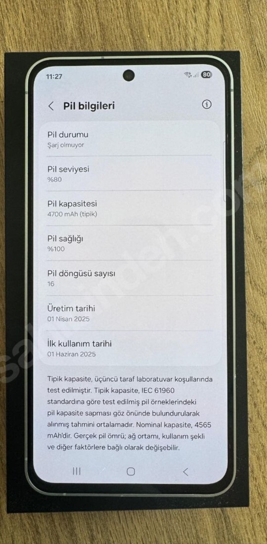Akıllı telefonunuzun batarya sağlığı ne durumda?