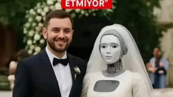 Robotla evlenen adama ne diyorsunuz kızlar?