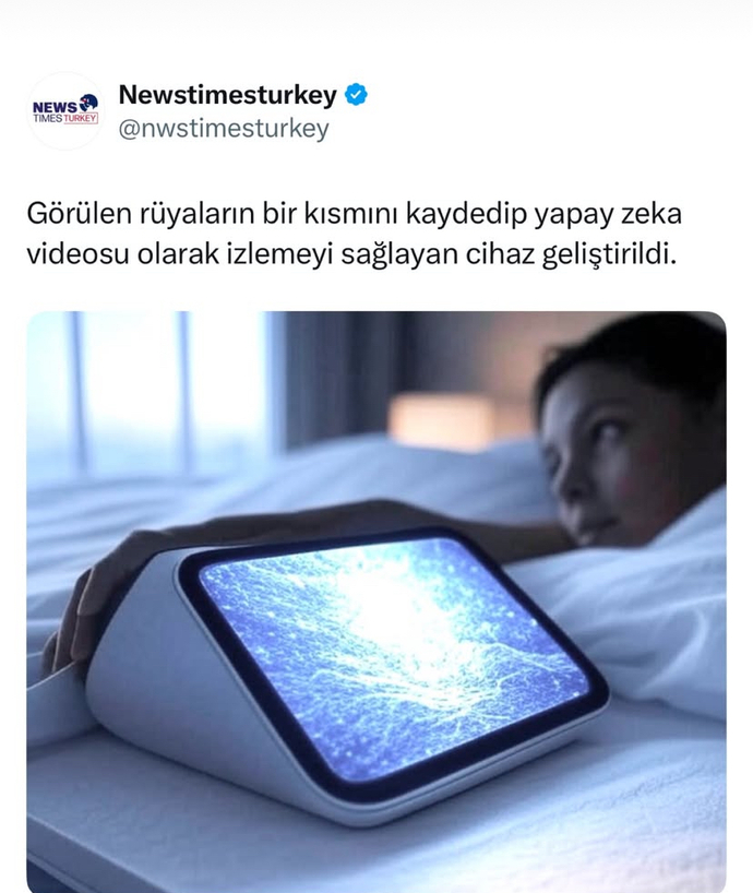 Rüyalarınızı izlemek ister misiniz?