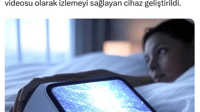 Rüyalarınızı izlemek ister misiniz?