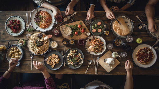 Akşam yemeğinde kaç çeşit yersiniz?