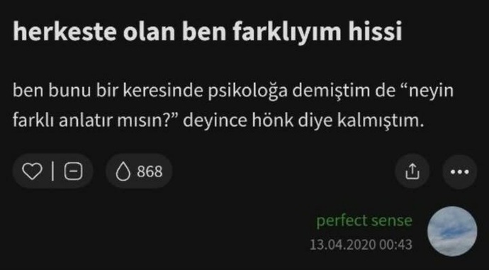 Özel biri misiniz?