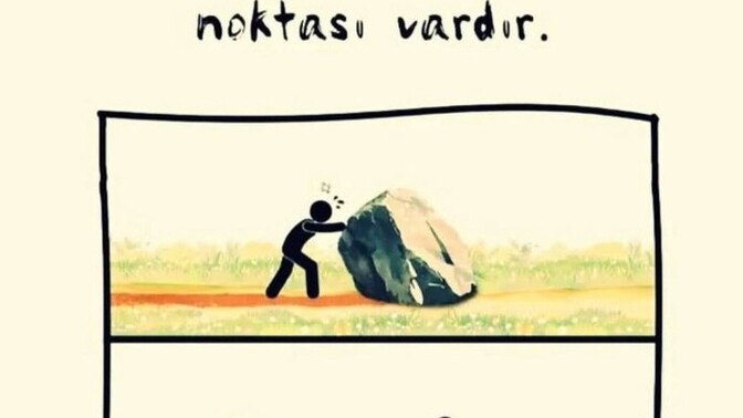 Benden bu kadar, seni senle başbaşa bırakıyorum artık dediniz mi?