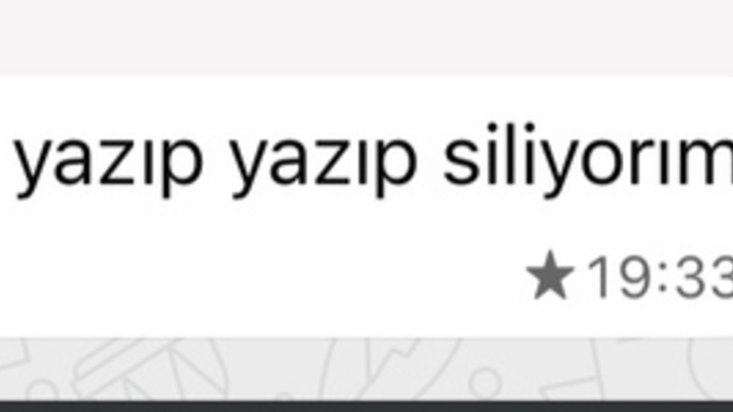 En son yıldızladığınız mesaj neydi?