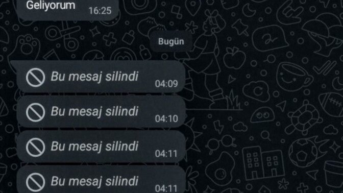 Mesaj yazıp yazıp silme huyunuz var mı?