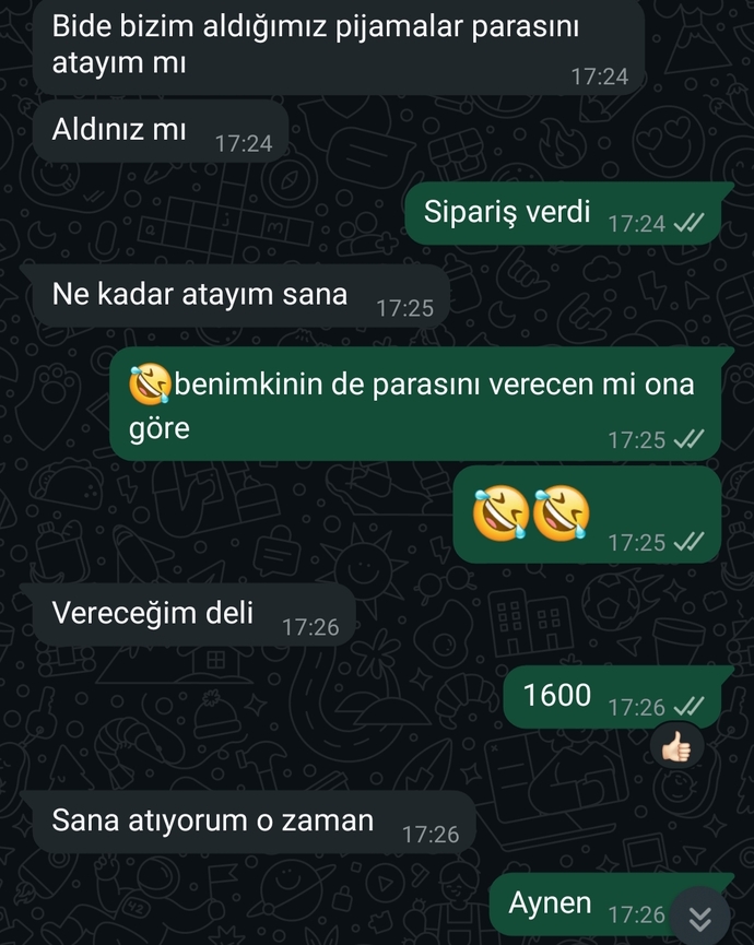 Kendinize hediye aldırtınız mı hiç?