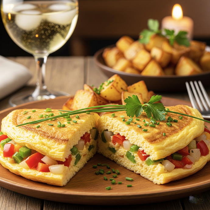 Akşam yemeği olarak şöyle bir omlet yesem çok mu gariban görünürüm?