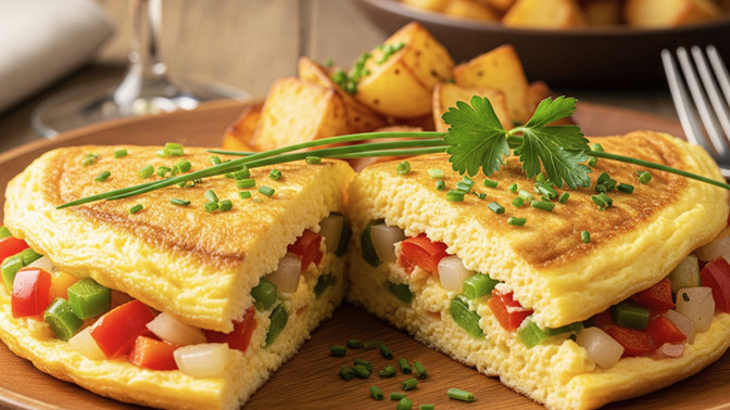 Akşam yemeği olarak şöyle bir omlet yesem çok mu gariban görünürüm?