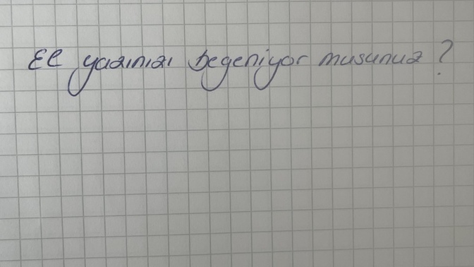 Evet alalım cevapları?