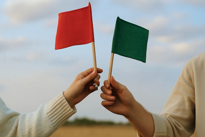 Greenflag ve Redflagleriniz neler?