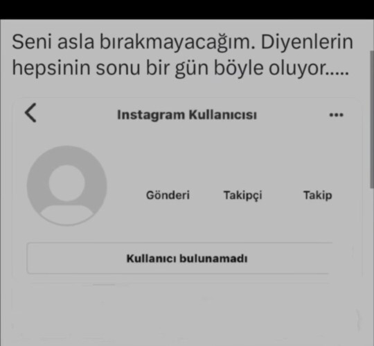 Seni asla bırakmayacağım diyenlere noldu?