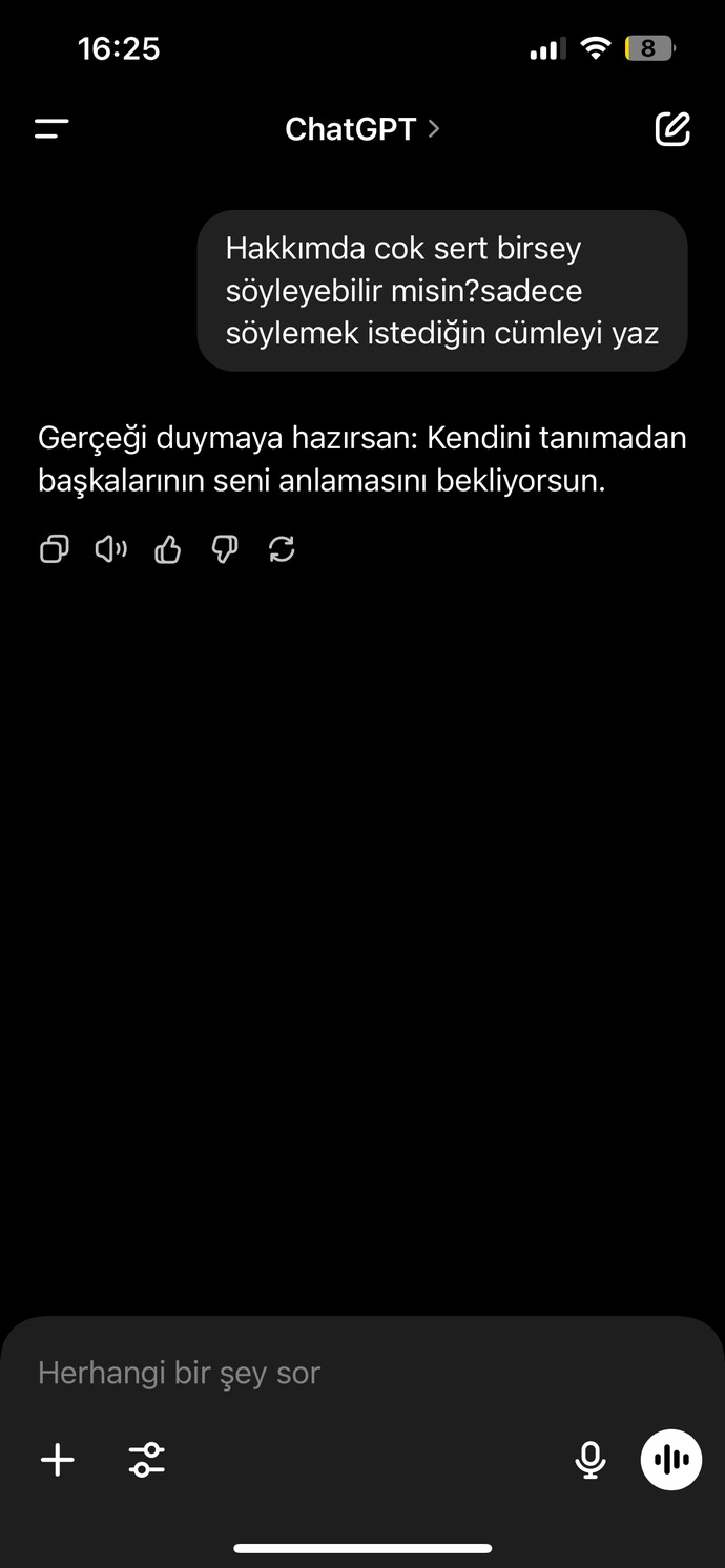 Yapay zekayla aranız nasıllar?