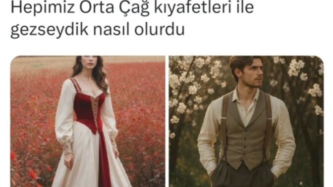 Orta çağ kıyafetleri tekrar giyilmeye başlansa giyer miydiniz?