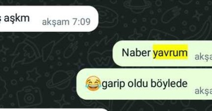 Erkekler de kendilerine  yavrum  diye hitap edilsin istermi?