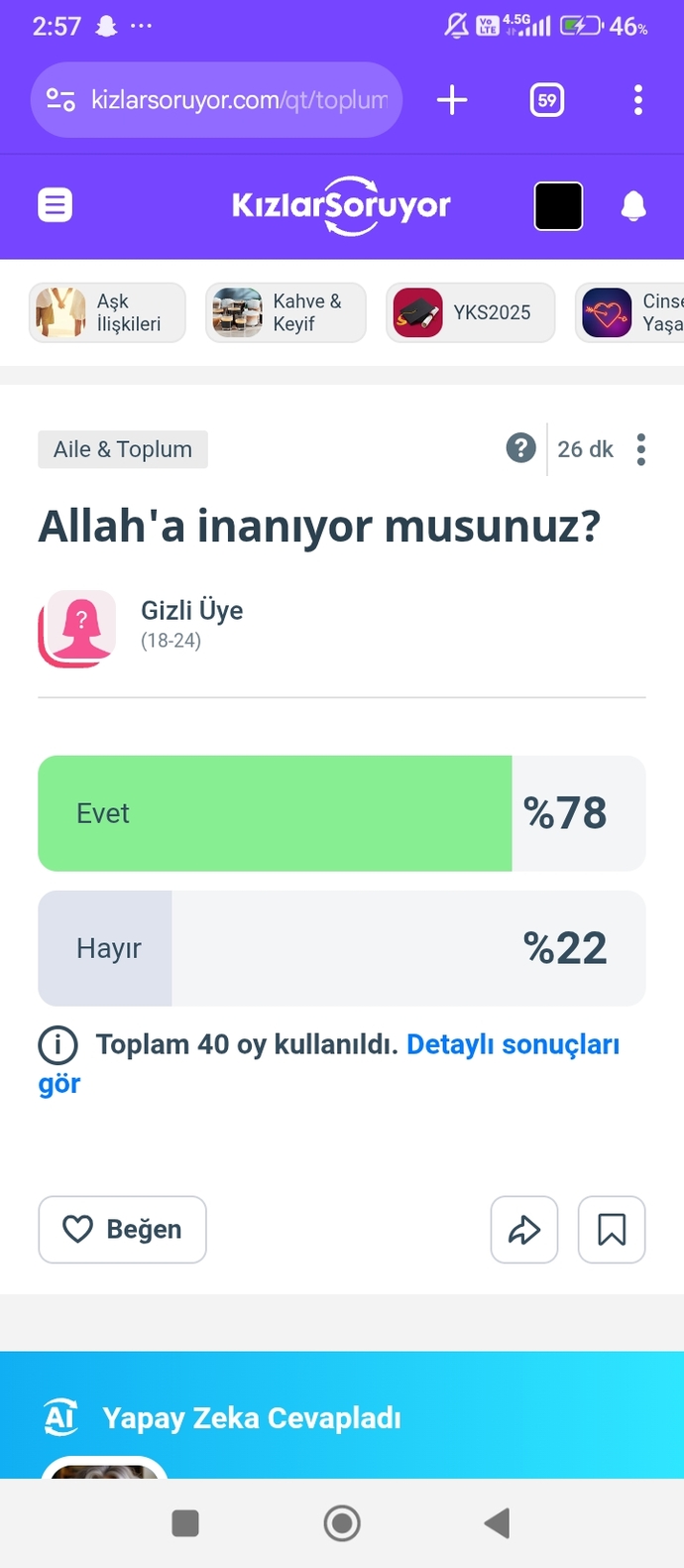 Bi insan neden karşısındaki insan cevap veremesin diye engeller ki?