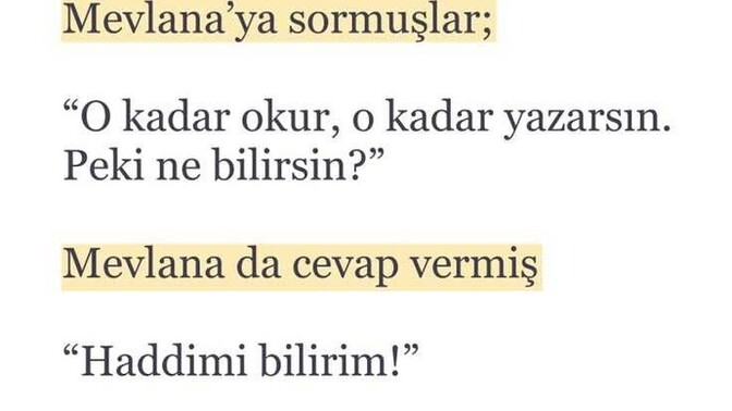 Haddini bilemeyen insanlara tepkin ne olur?
