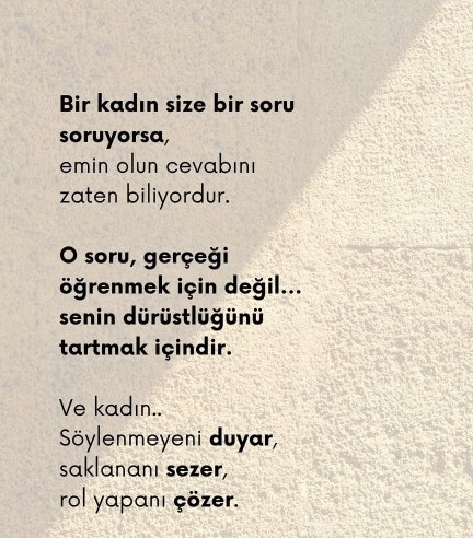 İnsanları test ettiğiniz oldu mu?
