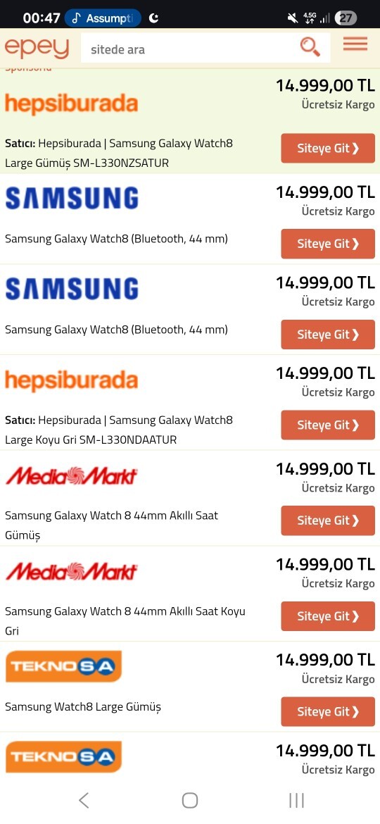 Samsung un yeni akıllı saat üyeleri Watch 8 Ve Watch 8 Classic satışa sunuldu yeni seriyi nasıl buldunuz?