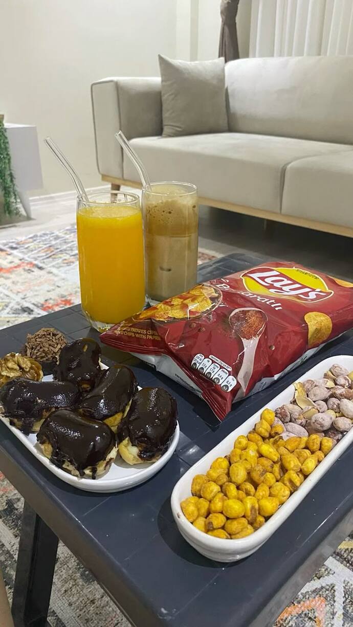 6 yıldır cips yemedim abur cubur yermisiniz?