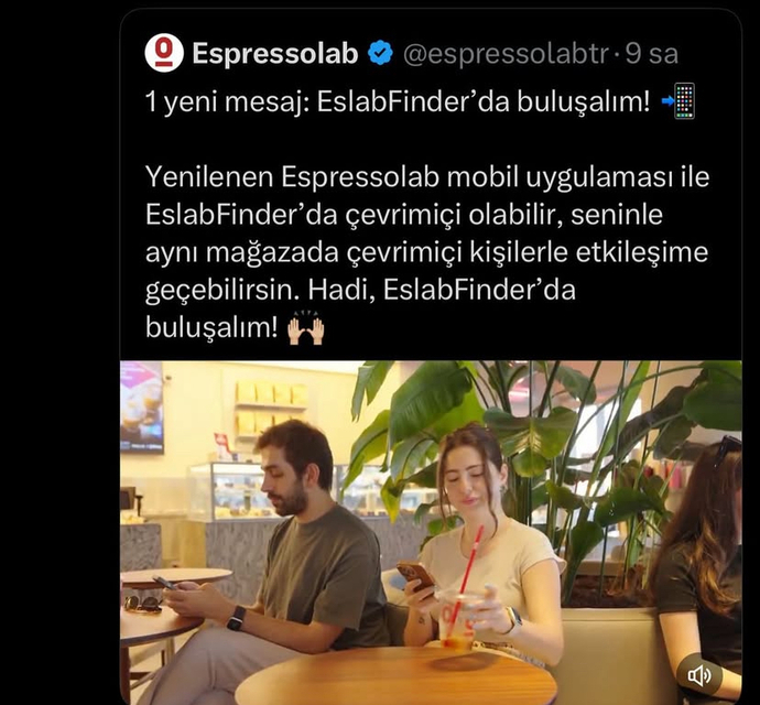 Espressolab yeni uygulamasını gördünüz mü?