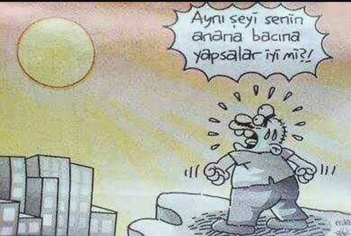 Buharlaşıp yok olacağız İZMİR de ki bu nem ve sıcak beni mahvediyor sen hangi şehirdesin ve orada havalar nasıl?