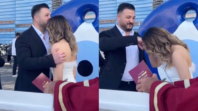 Evlenirken erkeğin kadının alnını, kadının da erkeğin elini öpmesi âdetini nasıl karşılıyorsunuz?