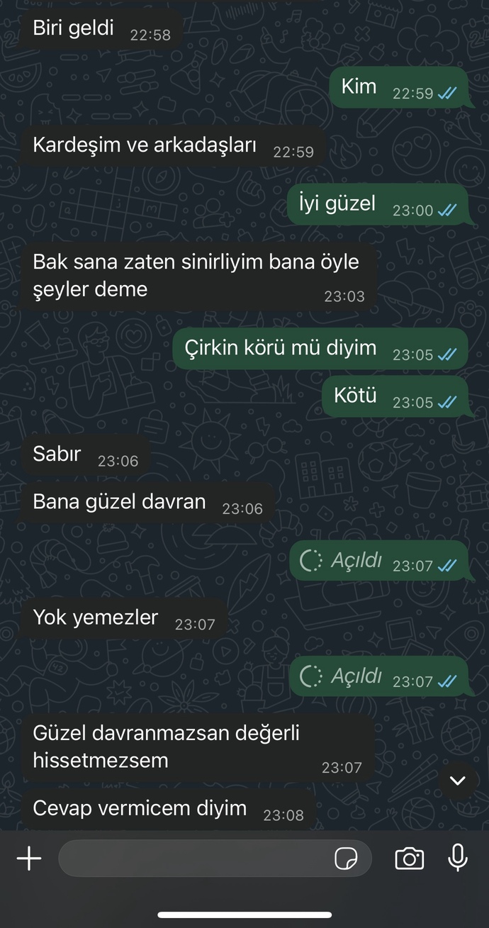 Sizcw çocuk vaz mi geçti?