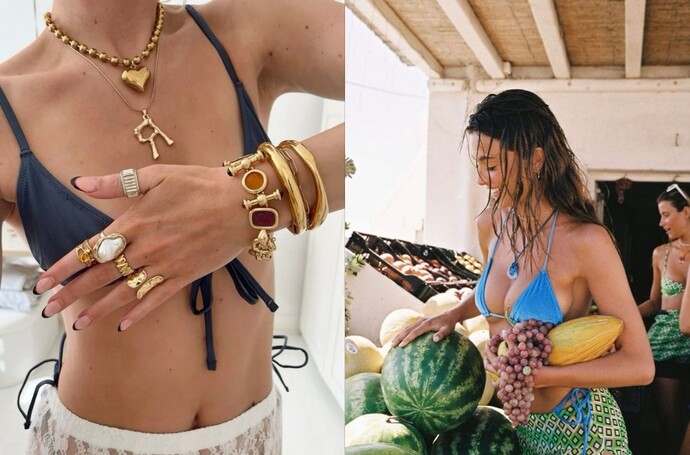 Plaj stilinde bikini mi ön planda olmalı yoksa işi aksesuarlar mı tamamlar 🏖️ ?
