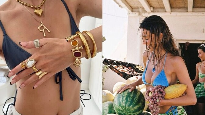 Plaj stilinde bikini mi ön planda olmalı yoksa işi aksesuarlar mı tamamlar 🏖️ ?