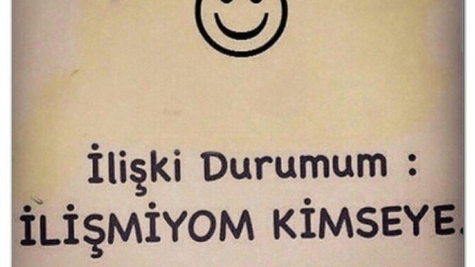 İlişki durumunuz ne halde?