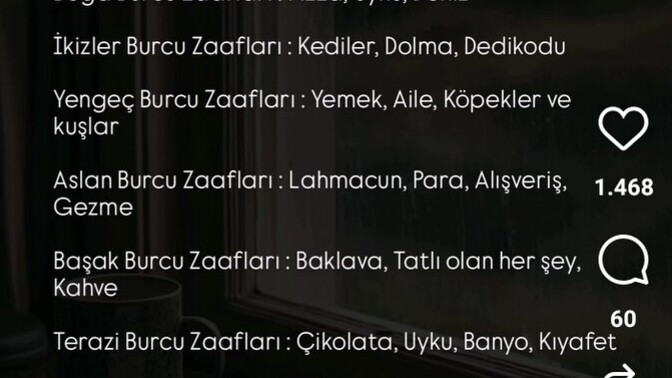 Burcunuza göre zaaflarınız nelerdir?