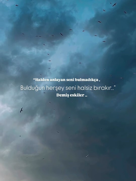 Halinizden anlayan var mı çevrenizde?