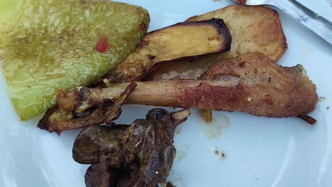 Misafirlikteyim barbekü bekliyordum köy tavuğu yapmışlar bileydim bu saate kadar beklemezdim sinirlenmekte haksız mıyım?