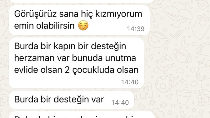 3. görüşmede öpmek istedi ayrıldım böyle konuşuyor sizce haksızmıyım?