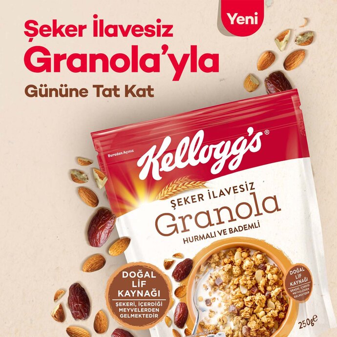 Şekersiz granolaya şans vereyim mi?