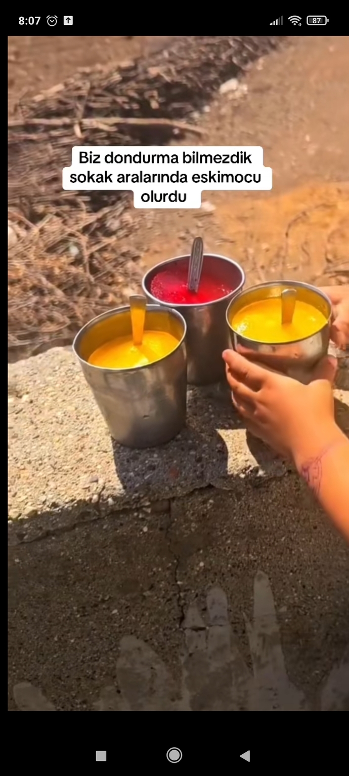 Küçükken eskimo yediniz, yaptınız mı🥺?