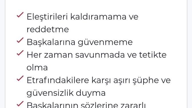 Kızlarda paranoid kişilik bozukluğu neden yaygın?