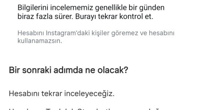 Arkadaşlar Hesabım yine askıya alındı açılır mı?
