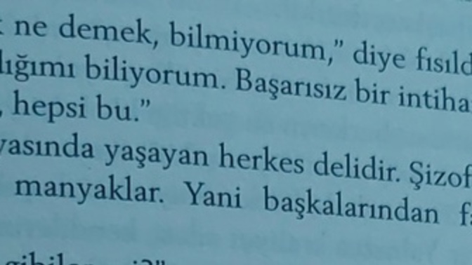 Kitap okurmusunuz? Delilik nedir?