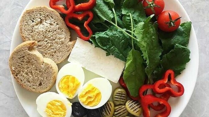 Böyle bir kahvaltı tabağıyla karnınız doyar mı?