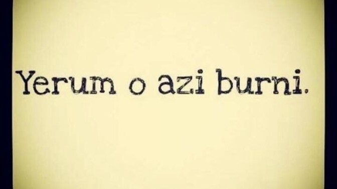 Şiveli konuşurmusunuz?