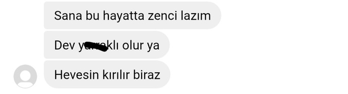 Disardaydim mesajına bakamadım dediği seylere bakın haklı mı?