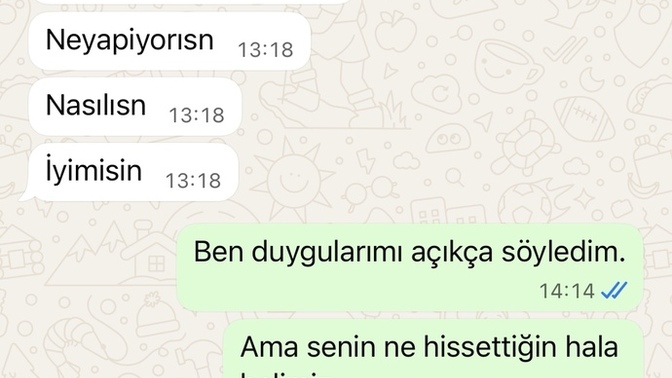 Sizce seviyor mu dalga mı geçiyor ne yapmam lazım sürekli dönüyor ama özür yok?