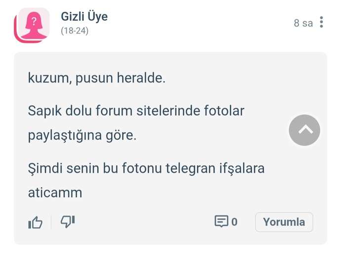 Şu arkadaş ciddi mi gerildim?
