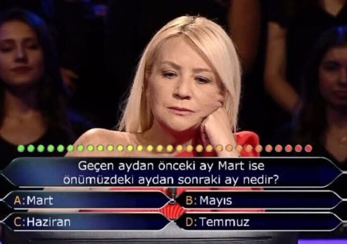 Hadi bakalım cevap verin?
