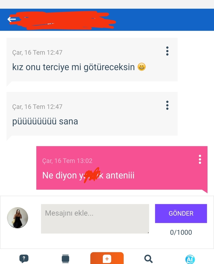 Oğlum manyak mısınız durduk yere ne diye tükürüyonuz? sonra yok efendim rozzz kötü konuştu oluyor😂😂😂?